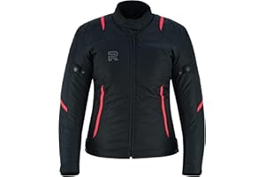 RS Raxus Motorradjacke für Damen, für den Winter, wasserdicht, mit Protektoren, CE-zertifiziert