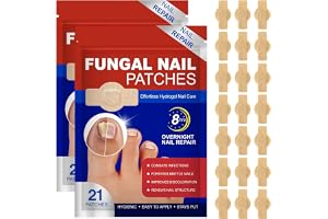 42 stycken svampnagellappar, mångsidiga tånagelkuddar, nagelsvampplåster, tånagelkorrigeringspatch för skadade naglar och mis