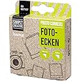 Hama Photo Corners | 500 Corners | For Sticking Photos/Postcards/Greeting Cards | Self Adhesive