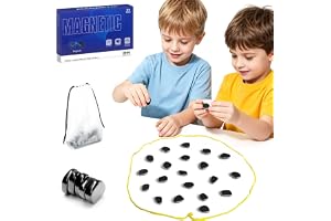 Magnetiskt Schackspel 40 Stycken,Magnetiskt Rutigt Spel (40) | Bärbara Schack Magnetiska Magnetiska Spel för Vuxna Partyzubehör för Familjeträffar Roliga Bordsmagnetspel