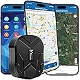Winnes GPS Tracker Car Tracker No Monthly Fee Battery Long Life 10000mAh 4G Version Unlimited Range Real-time Tracking Vehicle Tracker Device Lifetime Free APP Car Security Alarms