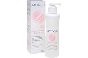 Lactacyd Pharma Delicado Cuidado especial de uso diario para mucosa sensible y fácilmente irritable, fórmula extra suave, hipoalergénica y sin perfumes, 250 ml
