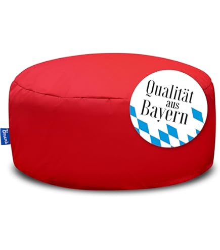 Ronde Poef Antraciet | Binnen & buiten