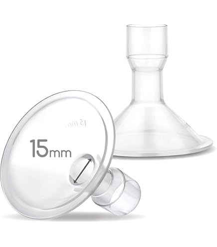 Kit Bride 22 Mm Maymom Monobloc + 4 Becs De Canard – Compatible Ameda Purely Yours & Ultra – Sans Fuite, Plus Transparent, Sans BPA