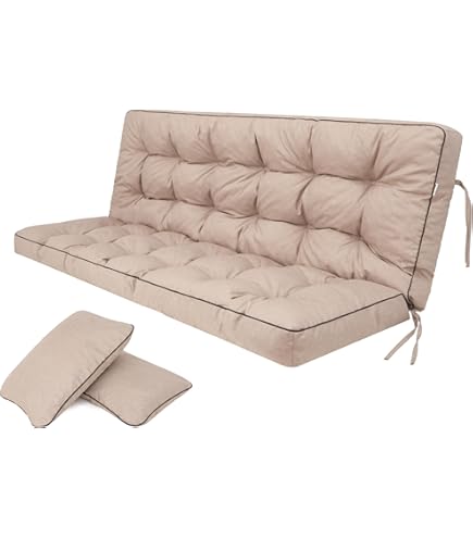vidaXL Tuinbankkussen 180x50x4 cm beige