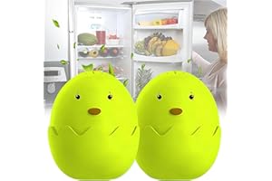 CXAFQ Desodorante De Nevera, Paquete De Dos, Forma Encantadora, Pequeño Y Exquisito, Operación Conveniente, Sólo Hay Que Ponerlo En El Refrigerador Puede Hacer Que Su Refrigerador Rin Olor (Verde * 2)