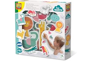 SES Creative- Animaux de Safari pour Le Bain, 13097, Or, Petit