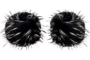 Futrzane Classic Polsini - Manicotti Pelliccia Sintetica Donna - Copripolso Pelo