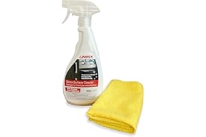Unika Non-Aerosol Gloss Surface Cleaner & Microfibre Cloth 500ml