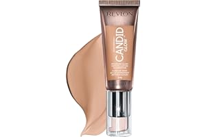 Revlon Photoready Candid Glow, Fond de Teint Liquid, pour Peaux Sensibles et Sèches, Fini Lumineux et Hydratant, Couvrance Modulable TransparenteàMoyenne, Anti-Pollution, N270 Medium Beige, 22 Ml