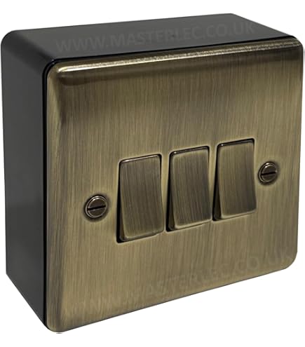 Solid Metal Antique Brass Surface Mount Boxes (Wall Boxes