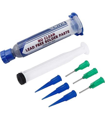 Pasta Per Saldatura NC-557 - Per SMD, BGA, PGA, 10cc, Senza Pulizia - Foto 12