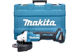 Makita DGA504ZJ - Smerigliatrice angolare a batteria, colore: Blu