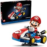 LEGO Super Mario: Mario Kart &ndash; Mario ve Standard Kart 72037 - Yetişkin Kadınlar ve Erkekler i&ccedil;in İnşa Edilebilen Fig&uuml;r&uuml; İ&ccedil;ere