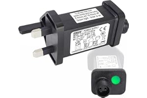 CubePlug 31V3.6W Transformer for CZJUTAI JT-EL/FC31V3.6W with 8 Modes, Memory & 6 Hour Timer, for Christmas Tree Lights with multifunction botton (3.6W)