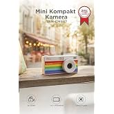 Torima Life Dijital Kamera Selfie Video Vlog Kamerası Mini Fotoğraf Makinesi CMR47 Beyaz