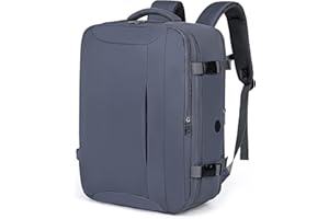 Hayayu Mochila Viaje Cabina Avion 45x36x20 Para Easyjet Maletas de Viaje Cabina 45x36x20 Mochila Ordenador 15.6 Pulgadas Equipaje de Mano 30L Mochilas Tipo Casual con Bolsillo Antirrobo