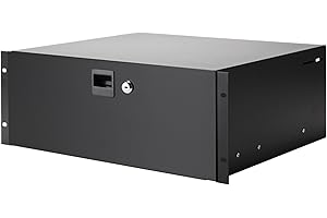 Adam Hall 19" Parts 87404 - Cassetto Rack 4 U acciaio