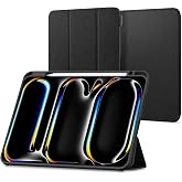 Spigen iPad Pro 11" (2025/2024) ile Uyumlu Kılıf Urban Fit &Ouml;rg&uuml; Kumaş Siyah Kapak - ACS07020 (Spigen TR Garantili)