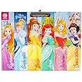 Ratna's 2 in 1 Smart Drawing/White Board Disney Princess Printed Big Size (14 x 18.5 inch) Clipboard/Examination Pad/Exam Pad/Writing Pad for Kids Students