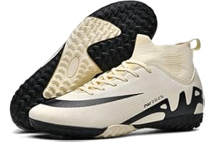 DASHANGYAN Fußballschuhe Herren High Top Spikes Fußballschuhe Outdoor-Fußballtraining Jugendliche Atmungsaktive Turnschuhe Kicking Athletic Training Schuhe Turnschuhe