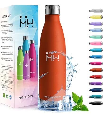 HoneyHolly Trinkflasche 1,5 L – Mit Strohhalm, Auslaufsicher, BPA-frei, Mit Zeitmarkierungen & Trageriemen