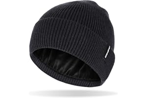 HASAGEI Berretto Uomo e Donna, Berretto Invernale con Fodera in Pile, Cappello Lavorato a Maglia, Berretto Termico, Unisex, per Sport all'Aria Aperta, Viaggi, Sci, Corsa, Ciclismo, Feste