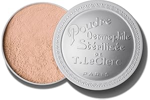 T. LECLERC PARIS 1881 T. LeClerc - Poudre de Riz Matifiante & Fixatrice Longue Tenue - Teinte 09 Chair Rosée - Maquillage Parfait Fini Mat - Formule Vegan 99% Naturelle - Contrôle Dermatologique - Made in France - 25g