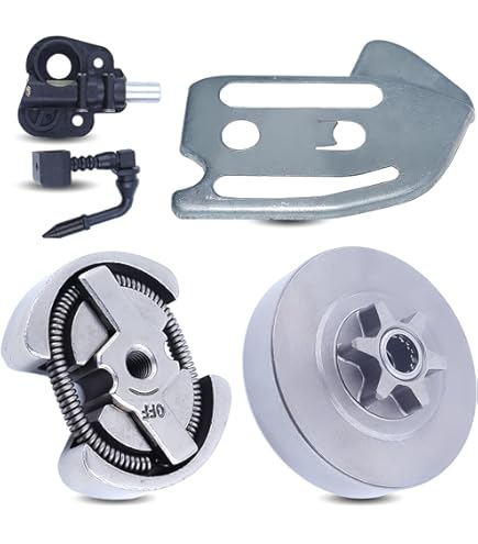Kupplungstrommel 3/8" 6T Für Husqvarna 120, 136, 141, 240 & Andere – Inkl. Nadellager & Ritzel