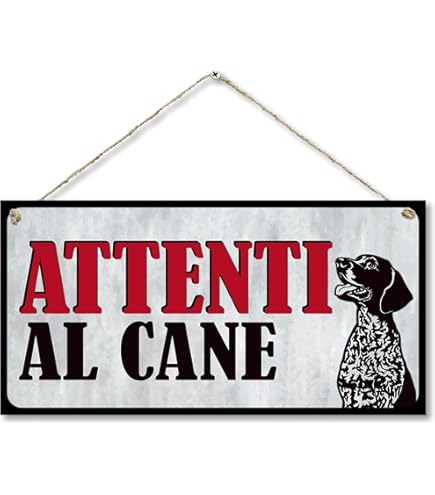 Gripă Complex Sticker Cartelli Attenti Al Cane Da Stampare Gratis Amazon Scuza D