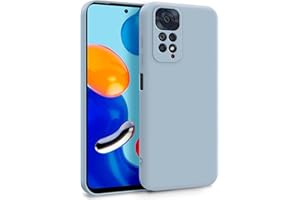 MyGadget Funda para Xiaomi Redmi Note 11 Pro | 11 Pro 5G en Silicona TPU - Carcasa de Doble Capa - Case Resistente Antigolpes y Anti choques - Ultra Protectora Azul Claro