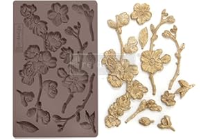 REDESIGN WITH PRIMA Prima Marketing Redesign Stampo 5X8 CHRRY BLSM, Fiori di ciliegio, Taglia unica