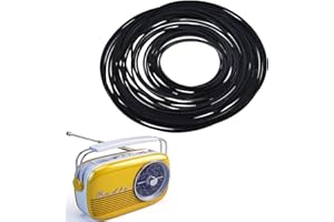 ILULALA 100pcs Recorder Rubber Belts, 40-135mm Cassette Recorder Repair Maintenance Mix Flat Cassette Tape Machine Rubber Belts, 1mm Width Cassette Recorder Belts for DVD CD LD VCR Repeater Drives.