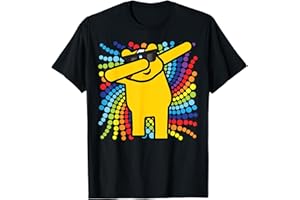 DABBING BEAR SPOTTY T SHIRT Spotty T Shirt Dabbing Bear T-Shirt