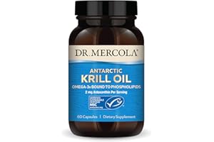 DR. MERCOLA Krill Oil, 60 Fish Gelatin Caplique Capsules