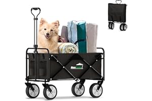 MaxxGarden Carro de jardín - Carro de Playa - Carro de Mano - Carro de Transporte DIY - 98x53x64 cm - Ruedas giratorias - Antracita