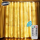 Elegear LED-Lichterkette Lichtervorhang Auu00dfen S Produktbild-Vorschau 6