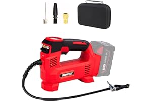 IRONFIST Tire Inflator for Milwaukee M18 Battery Portable Air Compressor for Car, Bicycle, Ball, 20V Auto Tire Pump with Digital Pressure Gauge (Tool Only, NO Battery)