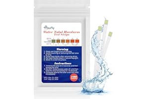 Pawfly Tiras de prueba de dureza del agua 100 unidades