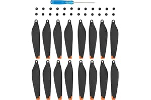 BELTECH 16 sztuk zamienników śmigła do DJI Mini 4 PRO/Mini 3 PRO, szybkozłączka, składane, ciche łopatki, części zamienne do śmigła, akcesoria do dronów