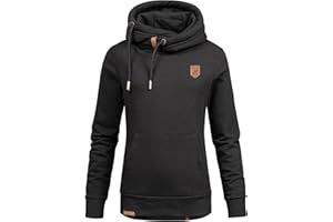 REPUBLIX Damen Kapuzenpullover Sweatjacke Pullover Hoodie Sweatshirt RD-001