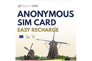 Tarjeta SIM de prepago anónima de Lebara Países Bajos por BeachSIM