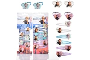 Eiskönigin Haarspangen, ELSA Haarschmuck Haarring, Eiskönigin Prinzessin Haarspange, Eiskönigin Mädchen Haarschmuck, Ubephant 12PCS ELSA Prinzessin Haarspangen, für Geburtstagsgeschenk Mädchen