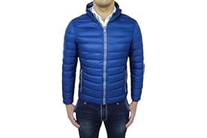 Evoga Piumino uomo Class invernale giubbotto giacca bomber con cappuccio