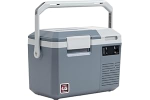 Alpicool G22 22 Litri Frigoriferi per Auto Frigo Frigorifero Elettrico Congelatore Portatile per Auto/RV Camion Barca Campeggio 12/24V DC