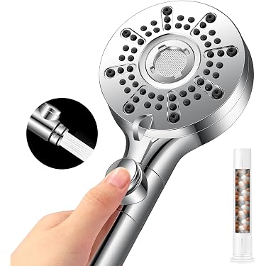 Handbrause Mit Hochdruck & Anionen-Filter – Spart Wasser Und Macht Weiches Duschen Möglich