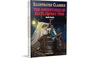 The Adventures of Huckleberry Finn: Illustrated Abridged Children Classics English Novel with Review Questions (Hardback)