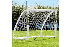 FORZA Match Football Goal [6 Sizes] | The World’s #1 Junior Goals! | 100% UK-Made, 2 Min Setup, Unbreakable Goalpost + Target Bundle - Buy Once, Play Forever!