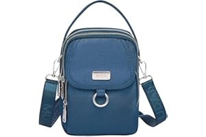 Yolimok Waterproof Women Crossbody Bag Elegant Oxford Messenger Bags Simple for Work Over the Shoulder Bag with Adjustable Wide Strap Versatile Crossbody Bags for Women with Multiple Pockets