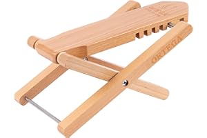 Ortega Guitars OWFS-1NT Ortega Guitars stabile Fußbank im Headstock Design aus massivem Ahorn mit seidenmattem Schutzlack, Natürlich